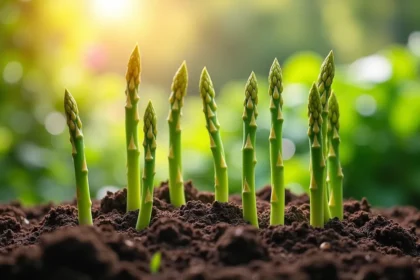 Jak rosną szparagi? Poradnik dotyczący uprawy i pielęgnacji