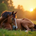 Jak śpi koń? Odkryj fascynujący świat końskiego snu