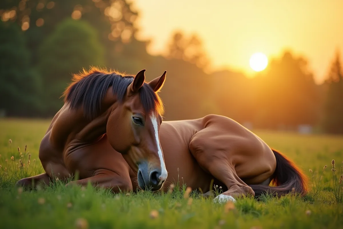 Jak śpi koń? Odkryj fascynujący świat końskiego snu