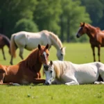 Jak śpią konie? Poznaj ich nawyki i potrzeby snu