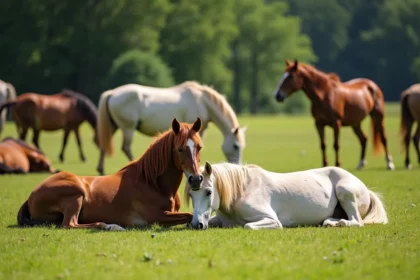 Jak śpią konie? Poznaj ich nawyki i potrzeby snu