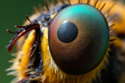 Jak widzi mucha? Fascynujący świat jej wzroku