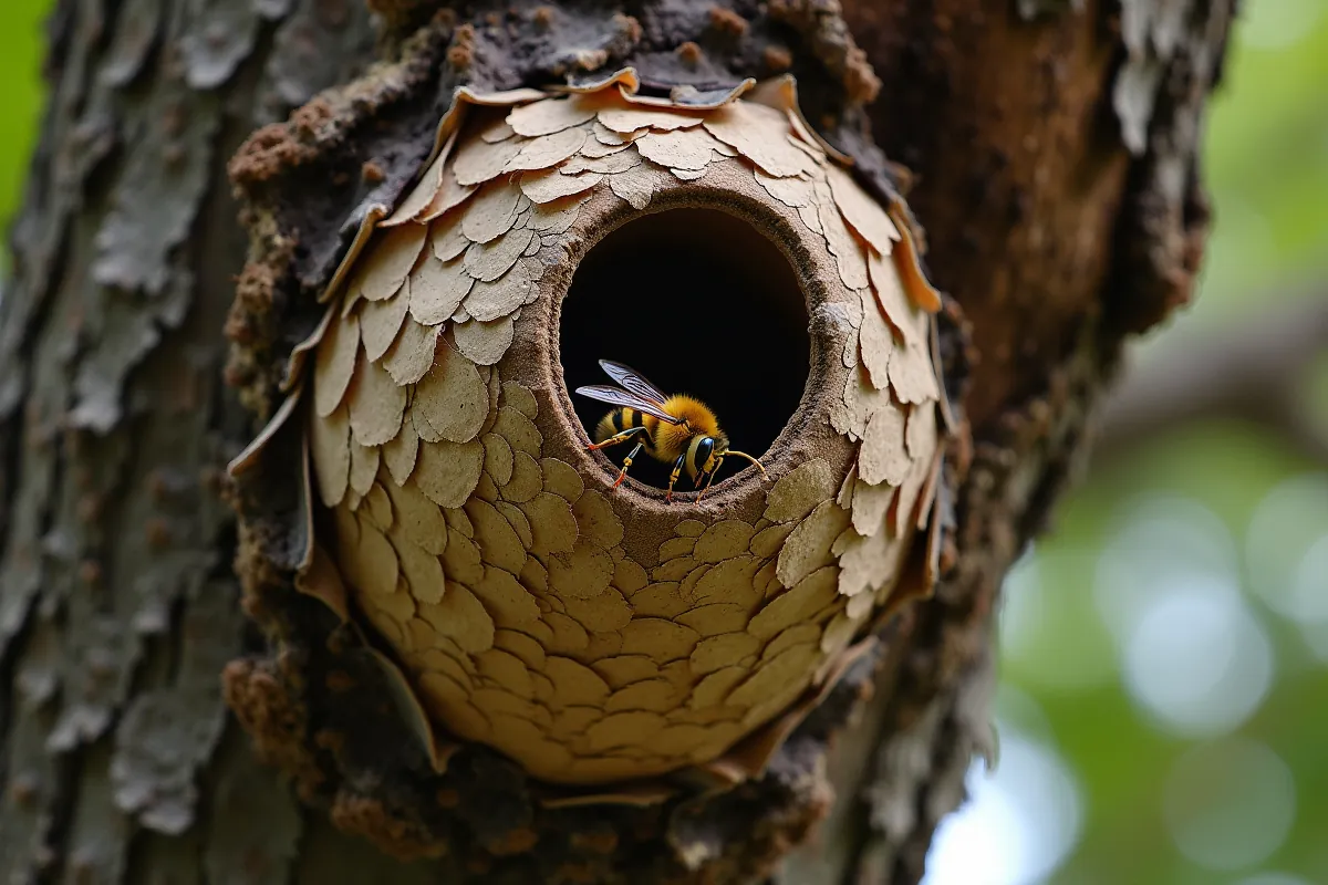 Gniazdo szerszeni – Cechy, Budowa i Miejsca Gniazdowania