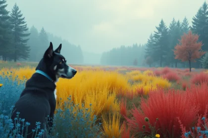 Jakie kolory widzi pies? Odkryj świat psiego wzroku!